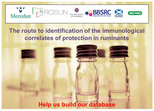 Database for ruminant immunological reagents