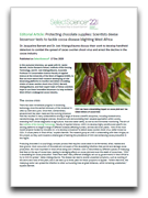 Case Study: Biosensors to Help the Chocolate Industry
