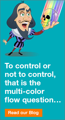 To control or not to control, that is the multi-color flow question…