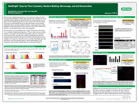 StarBright Dyes for Flow Cytometry, Western Blotting, Microscopy, and Genesis System with CelSelectTM Slides StarBright Dyes for Flow Cytometry, Western Blotting, Microscopy, and Genesis System with CelSelectTM Slides
